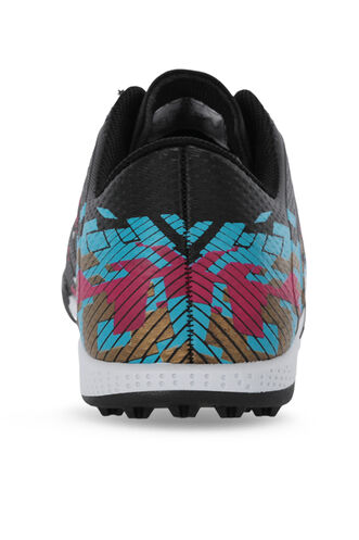 Slazenger CANARIA Erkek Halı Saha Siyah Futbol Ayakkabısı - Thumbnail