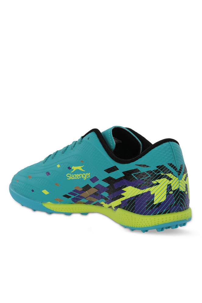 Slazenger CANARIA Erkek Halı Saha Turkuaz Futbol Ayakkabısı