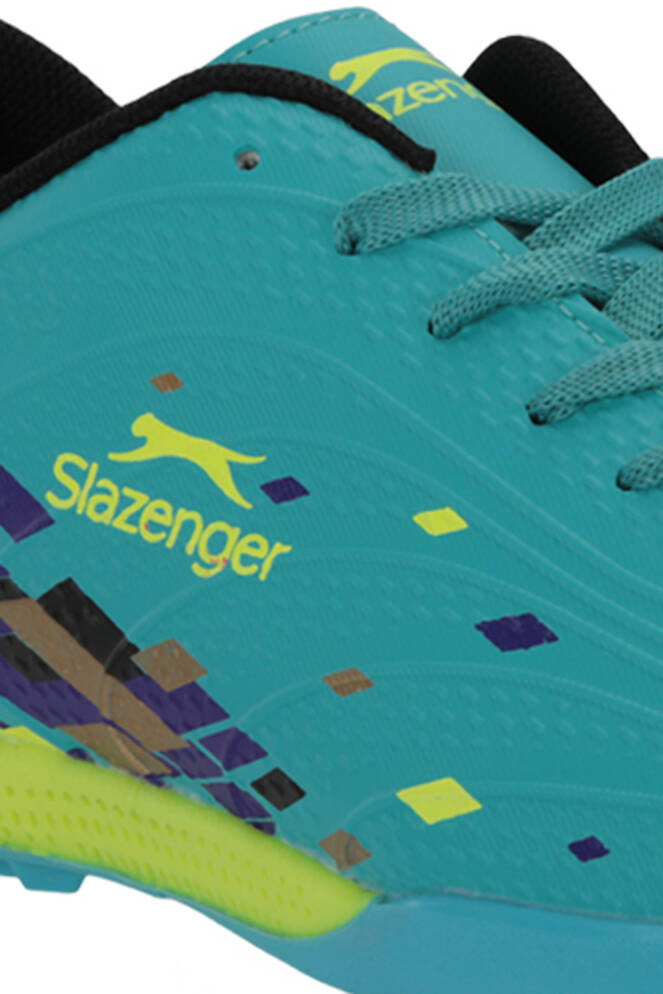 Slazenger CANARIA Erkek Halı Saha Turkuaz Futbol Ayakkabısı