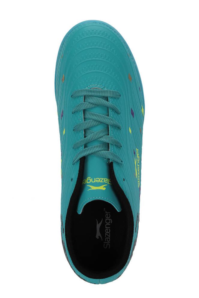 Slazenger CANARIA Erkek Halı Saha Turkuaz Futbol Ayakkabısı