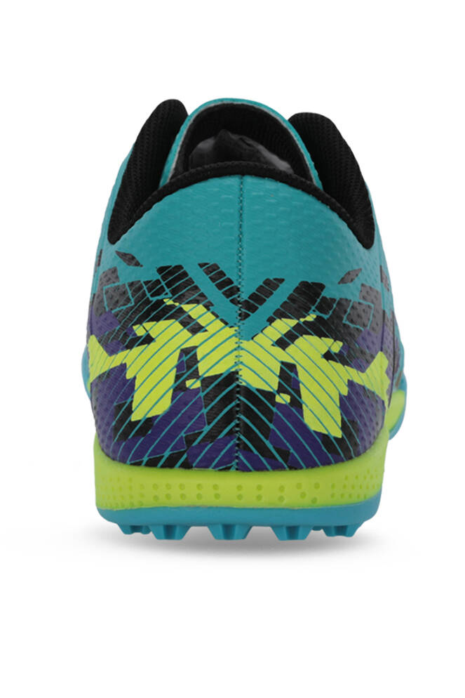 Slazenger CANARIA Erkek Halı Saha Turkuaz Futbol Ayakkabısı