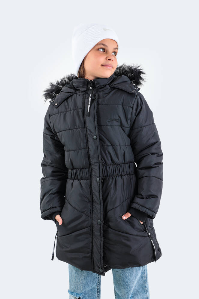 Slazenger CANDY Girls' Coat Black