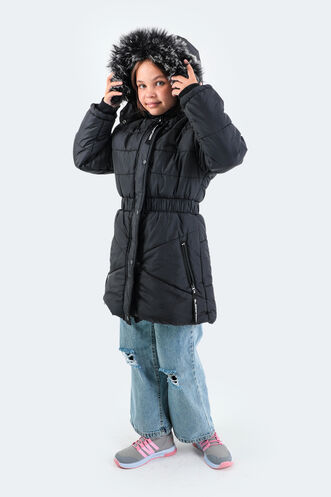 Slazenger CANDY Girls' Coat Black - Thumbnail