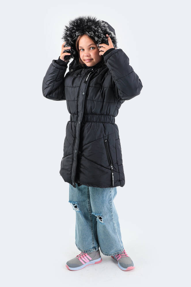 Slazenger CANDY Girls' Coat Black