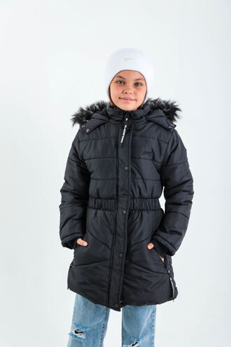 Slazenger CANDY Girls' Coat Black - Thumbnail