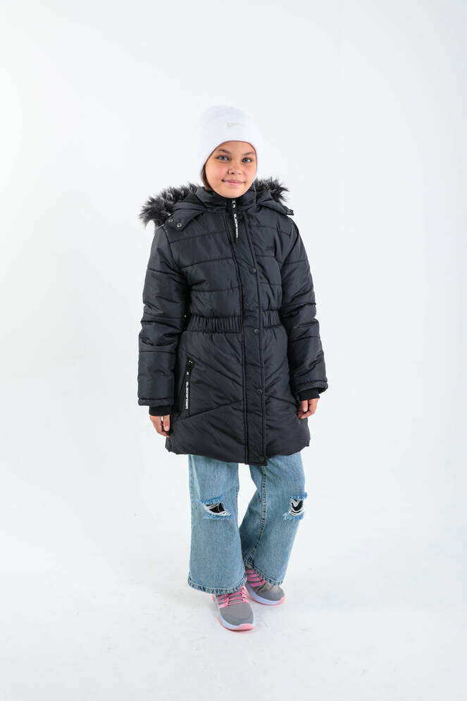 Slazenger CANDY Girls' Coat Black