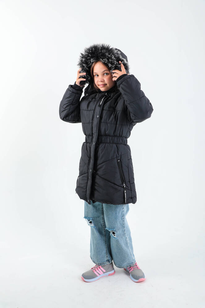 Slazenger CANDY Girls' Coat Black