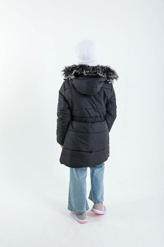 Slazenger CANDY Girls' Coat Black - Thumbnail