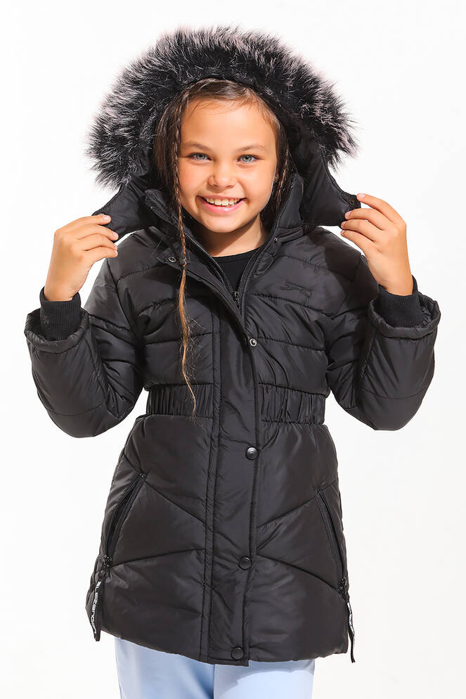 Slazenger CANDY Girls' Coat Black