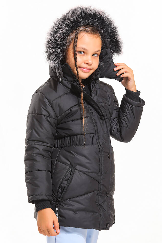 Slazenger CANDY Girls' Coat Black