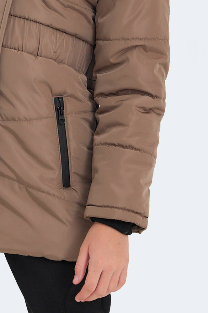 Slazenger CANDY Kız Çocuk Palto & Ceket Bej