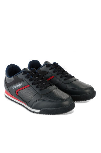 Slazenger CAP Sneaker Erkek Ayakkabı Lacivert - Thumbnail