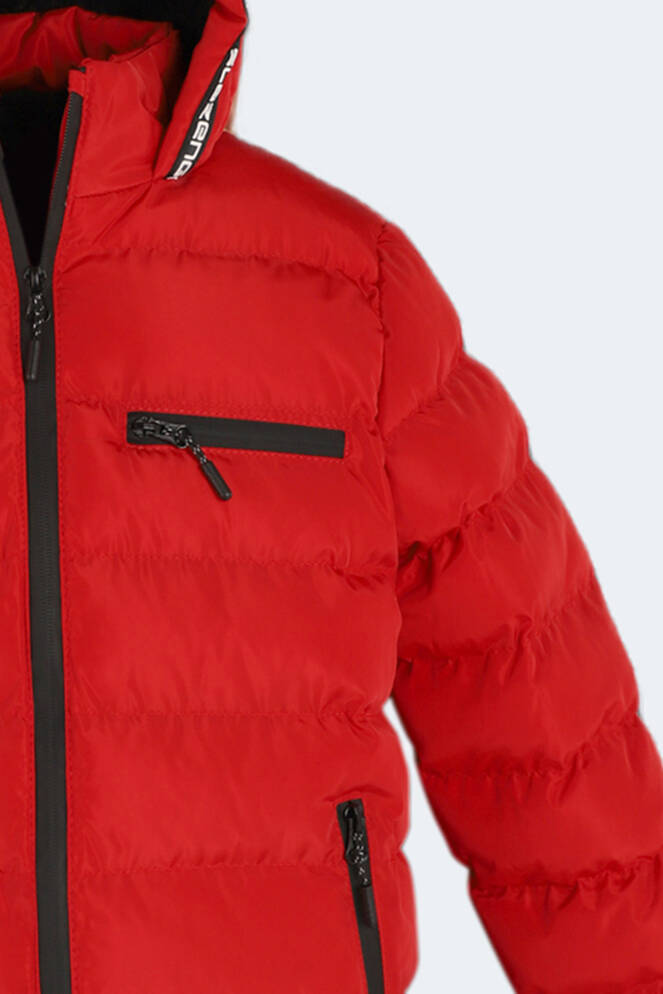 Slazenger CAPTAIN NEW Unisex Çocuk Mont & Kaban Kırmızı
