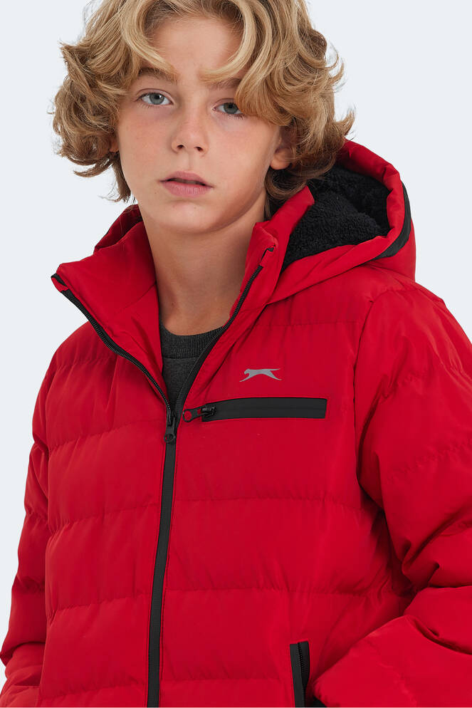 Slazenger CAPTAIN Unisex Çocuk Palto & Ceket Kırmızı