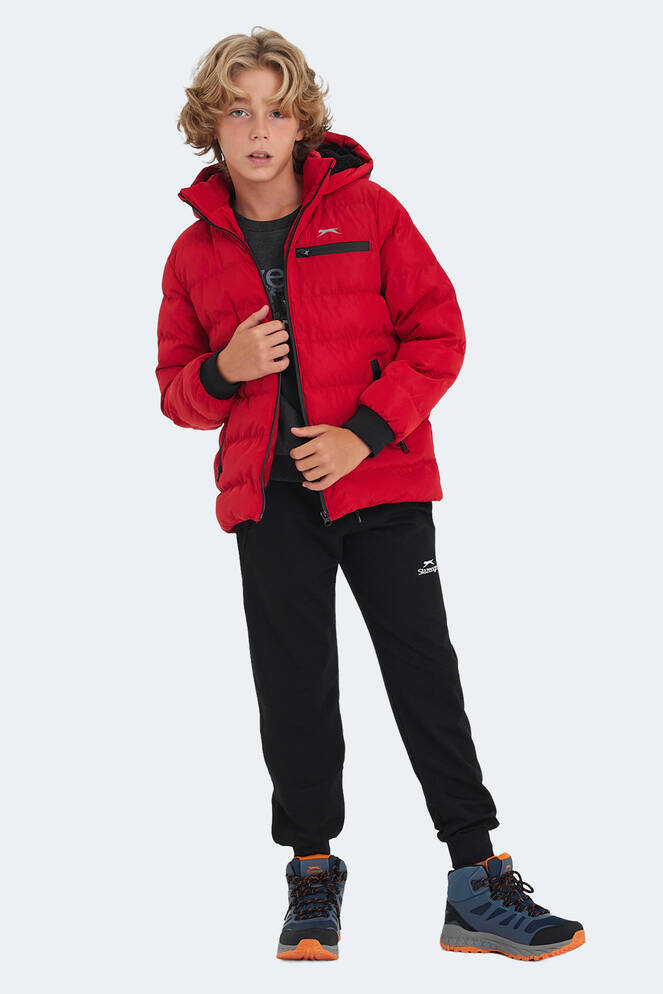 Slazenger CAPTAIN Unisex Çocuk Palto & Ceket Kırmızı