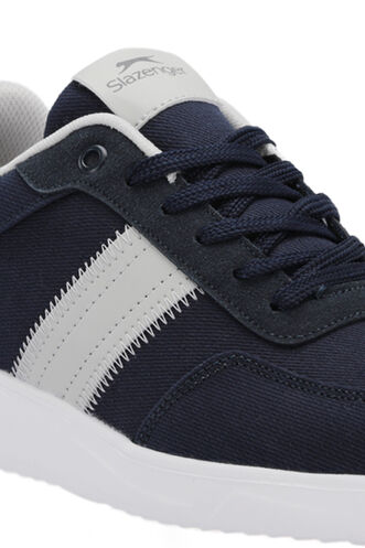 Slazenger CARISSA Boys' Sneaker Shoes Navy - Grey - Thumbnail