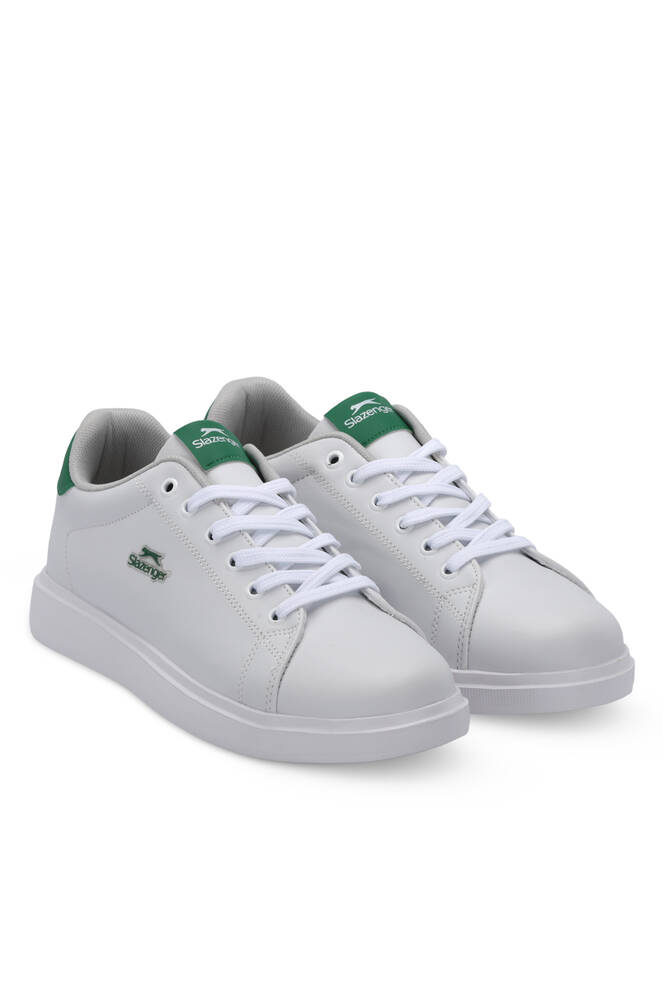 Slazenger CARLEONE Erkek Sneaker Ayakkabı Beyaz - Yeşil