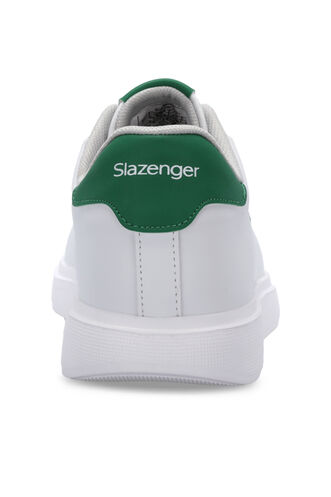 Slazenger CARLEONE Erkek Sneaker Ayakkabı Beyaz - Yeşil - Thumbnail