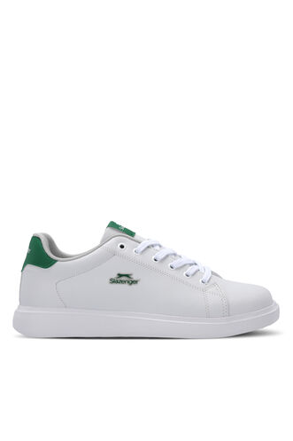 Slazenger CARLEONE Men's Sneaker Shoes White - Green - Thumbnail