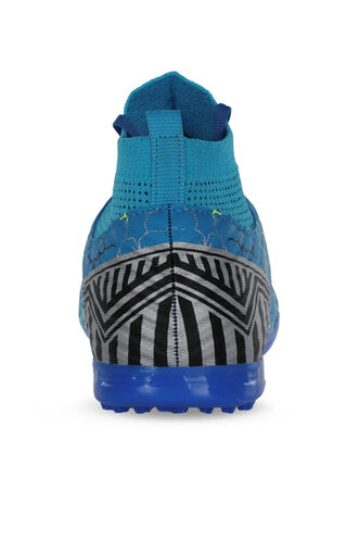 Slazenger CORNER HS Erkek Halı Saha Saks Mavi Futbol Ayakkabısı - Thumbnail