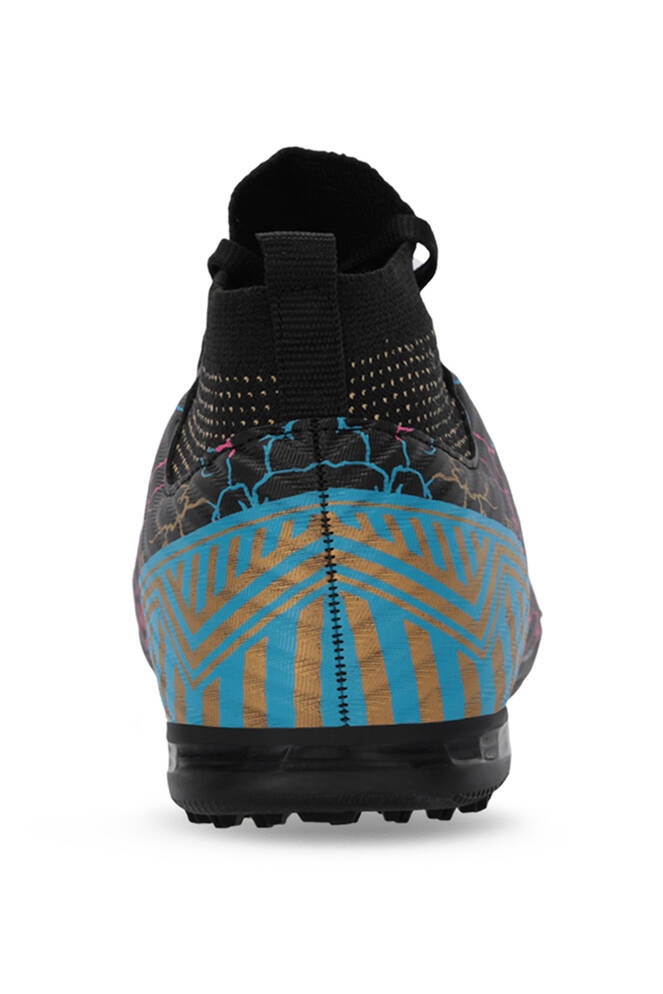 Slazenger CORNER HS Erkek Halı Saha Siyah Futbol Ayakkabısı