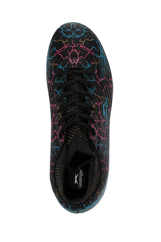 Slazenger CORNER HS Erkek Halı Saha Siyah Futbol Ayakkabısı - Thumbnail