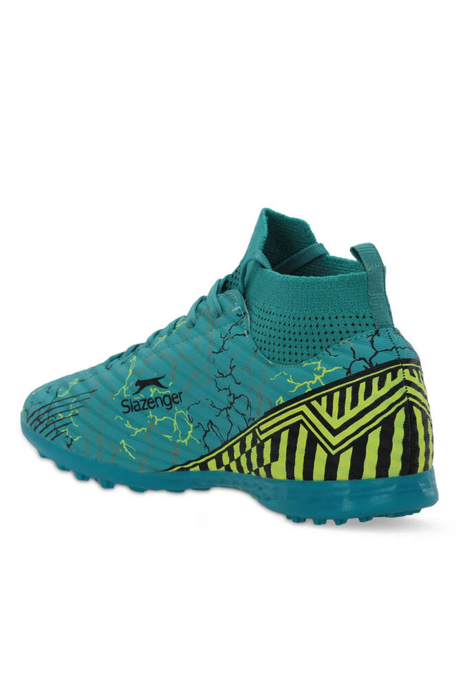 Slazenger CORNER HS Erkek Halı Saha Turkuaz Futbol Ayakkabısı