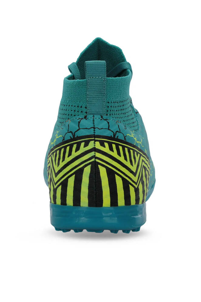 Slazenger CORNER HS Erkek Halı Saha Turkuaz Futbol Ayakkabısı