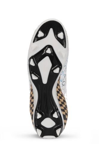 Slazenger CORNER KR Erkek Çocuk Krampon Beyaz / Mavi Futbol Ayakkabısı - Thumbnail