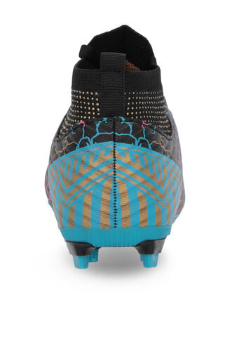 Slazenger CORNER KR Erkek Çocuk Krampon Siyah Futbol Ayakkabısı - Thumbnail