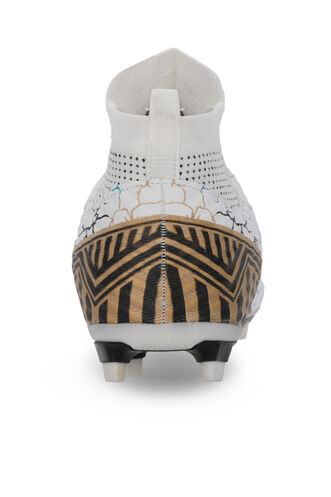 Slazenger CORNER KR Erkek Krampon Beyaz / Mavi Futbol Ayakkabısı - Thumbnail