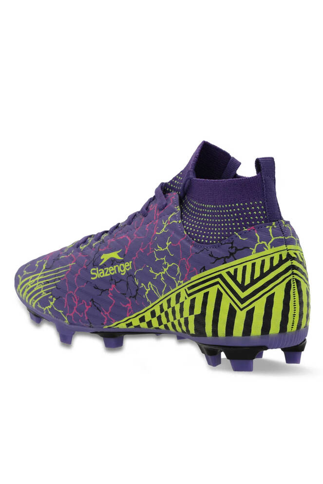 Slazenger CORNER KR Erkek Krampon Mor Futbol Ayakkabısı