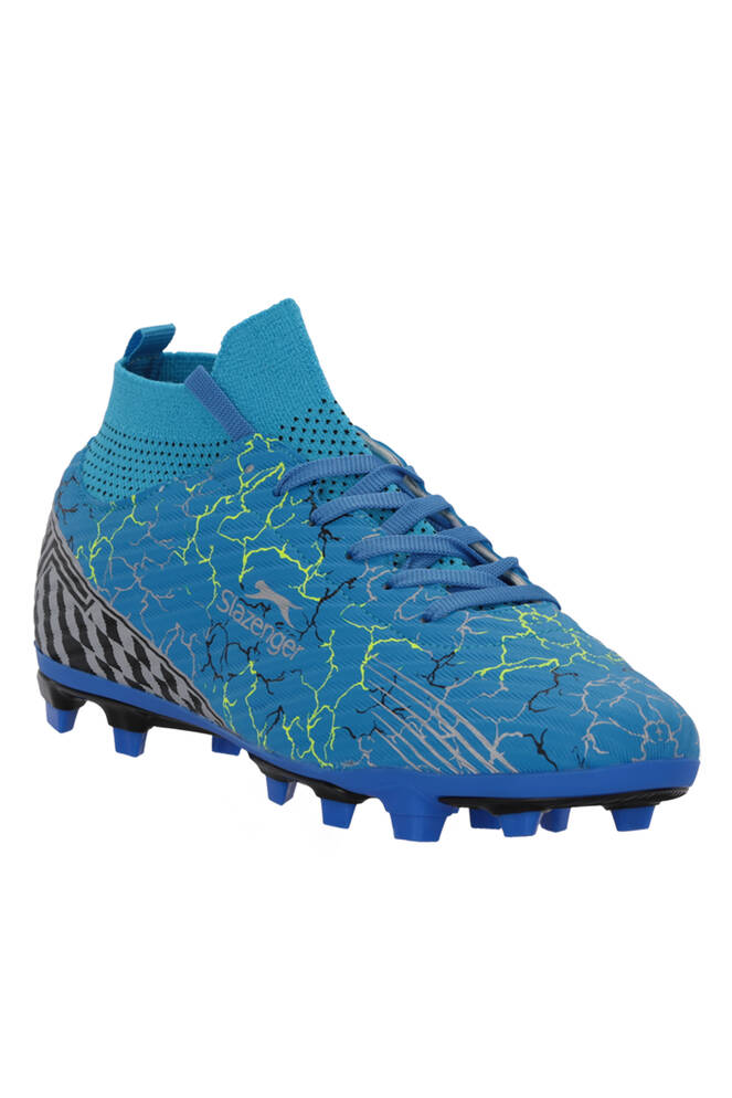 Slazenger CORNER KR Erkek Krampon Saks Mavi Futbol Ayakkabısı