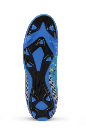 Slazenger CORNER KR Erkek Krampon Saks Mavi Futbol Ayakkabısı - Thumbnail