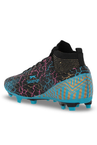 Slazenger CORNER KR Erkek Krampon Siyah Futbol Ayakkabısı - Thumbnail