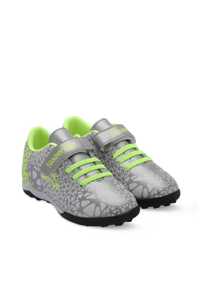 Slazenger CRYSTAL Unisex Çocuk Futbol Ayakkabıları Gri