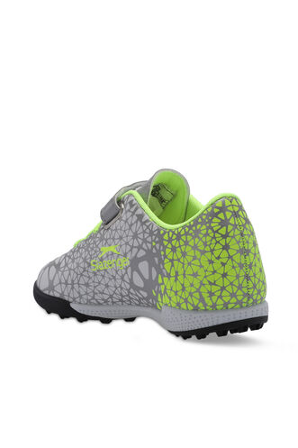 Slazenger CRYSTAL Unisex Çocuk Futbol Ayakkabıları Gri - Thumbnail