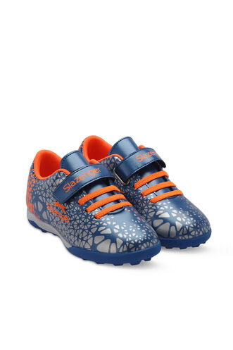 Slazenger CRYSTAL Unisex Çocuk Futbol Ayakkabıları Kraliyet Mavi - Thumbnail