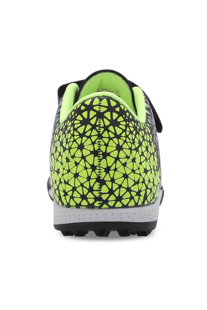 Slazenger CRYSTAL Unisex Çocuk Futbol Ayakkabıları Siyah - Yeşil