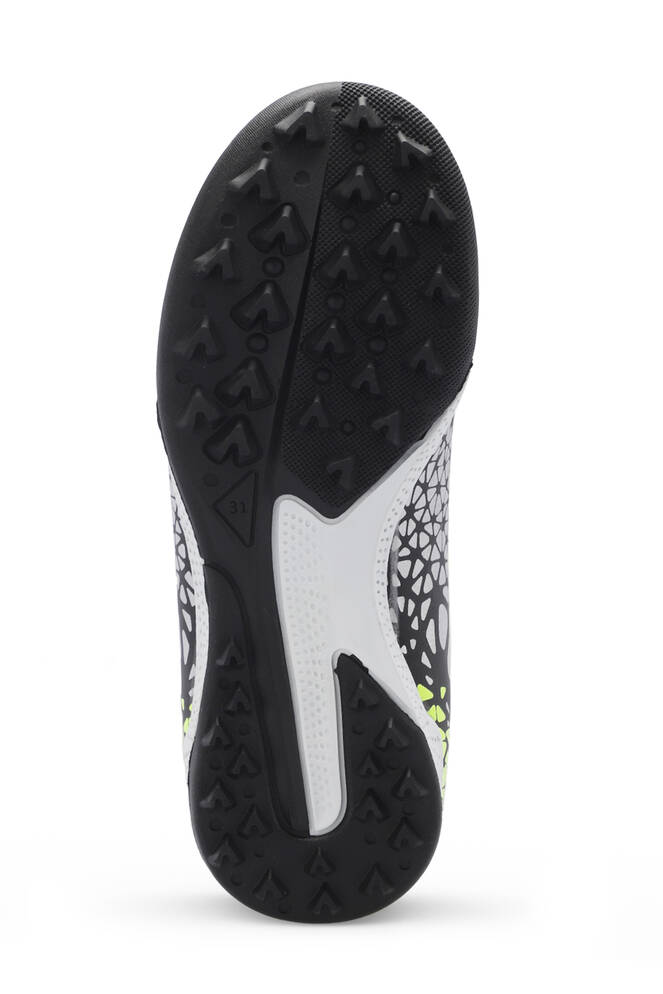 Slazenger CRYSTAL Unisex Çocuk Futbol Ayakkabıları Siyah - Yeşil