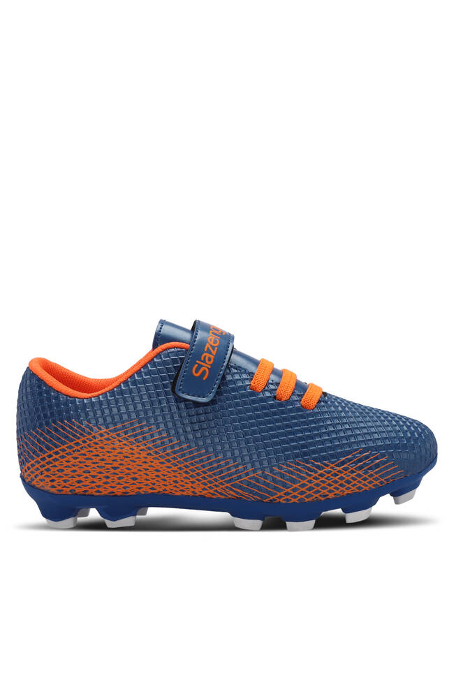 Slazenger CULTURAL Unisex Çocuk Futbol Ayakkabıları Kraliyet Mavi