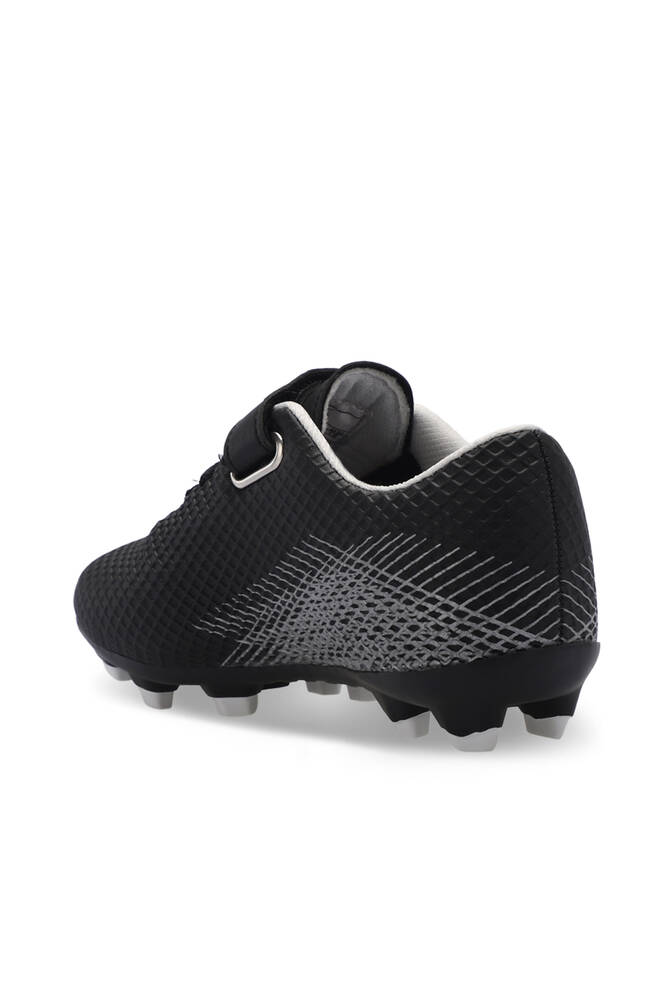 Slazenger CULTURAL Unisex Çocuk Futbol Ayakkabıları Siyah - Gri