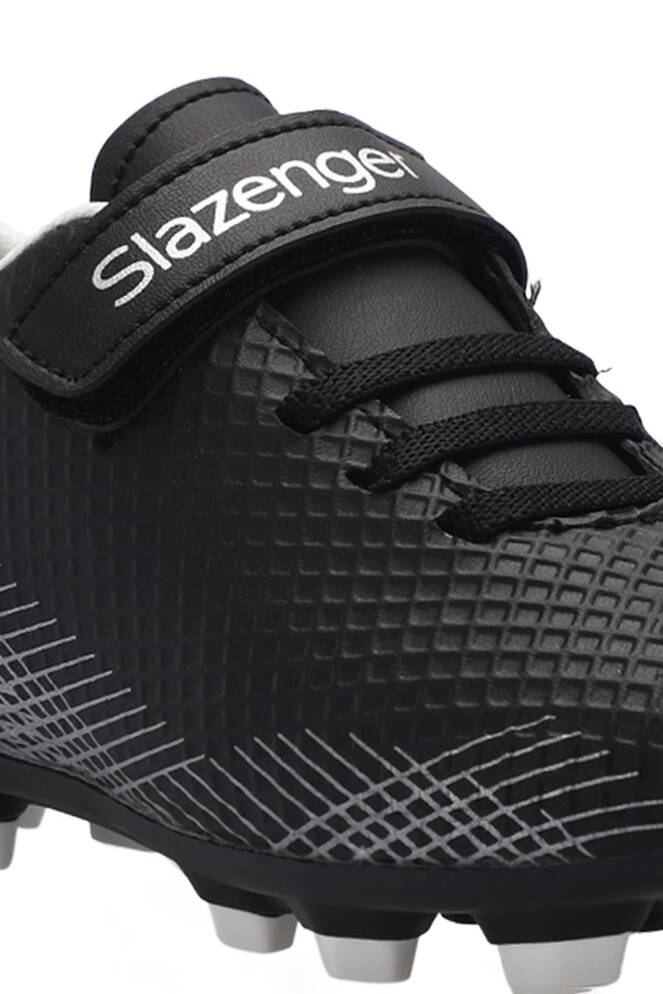 Slazenger CULTURAL Unisex Çocuk Futbol Ayakkabıları Siyah - Gri