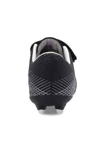 Slazenger CULTURAL Unisex Çocuk Futbol Ayakkabıları Siyah - Gri - Thumbnail