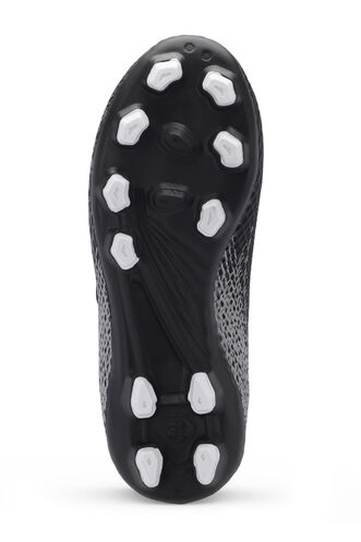 Slazenger CULTURAL Unisex Çocuk Futbol Ayakkabıları Siyah - Gri - Thumbnail