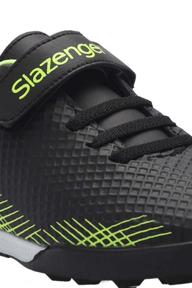 Slazenger CULTURAL Unisex Çocuk Futbol Ayakkabıları Siyah - Yeşil