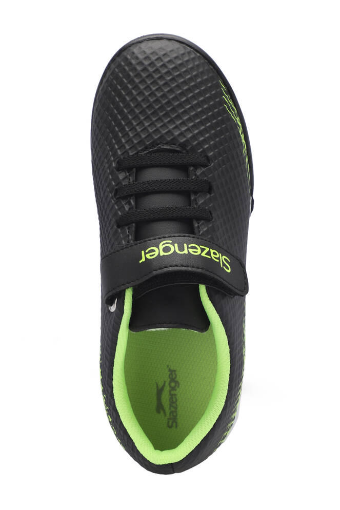 Slazenger CULTURAL Unisex Çocuk Futbol Ayakkabıları Siyah - Yeşil