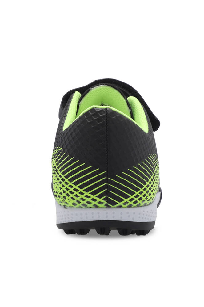 Slazenger CULTURAL Unisex Çocuk Futbol Ayakkabıları Siyah - Yeşil