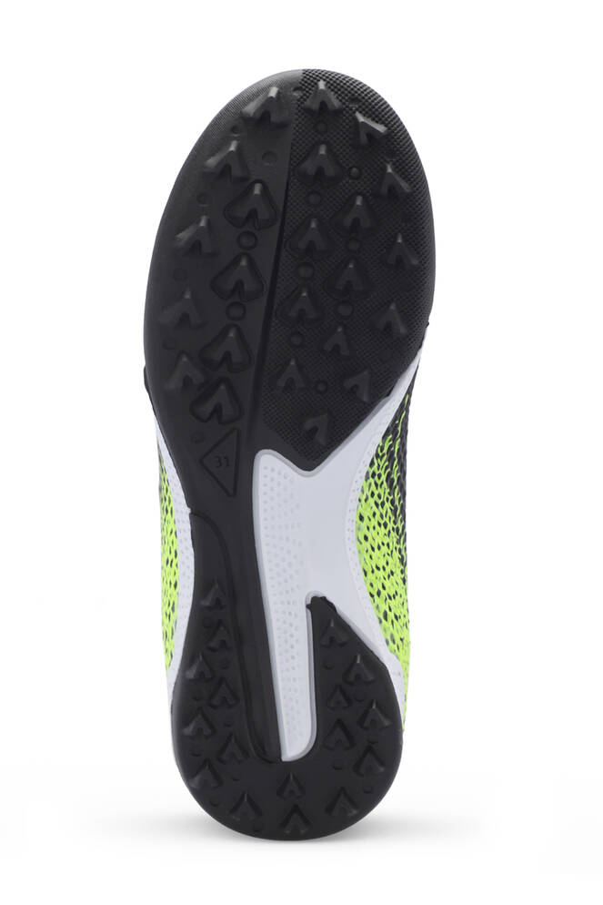 Slazenger CULTURAL Unisex Çocuk Futbol Ayakkabıları Siyah - Yeşil