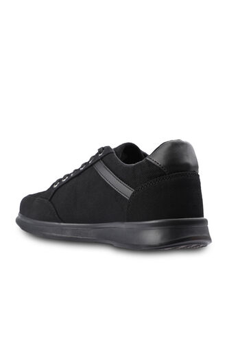 Slazenger DANIYAH Sneaker Erkek Ayakkabı Siyah - Siyah - Thumbnail